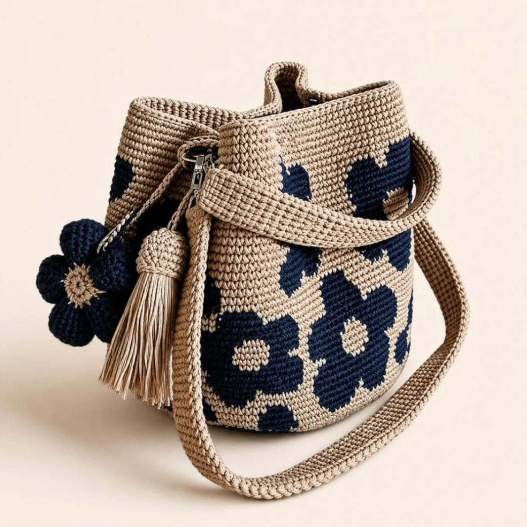 Flower Crochet Bag